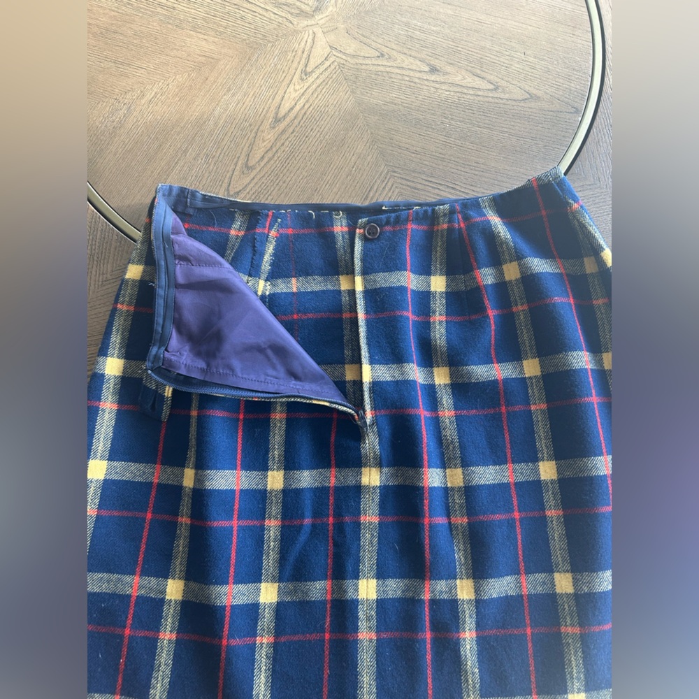 Vintage 80’s Pendleton wool skirt - Picture 4 of 8